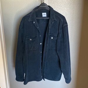 Zara Relaxed Fit Corduroy Overshirt